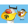 Foam Full Color Football & Goalpost Visor